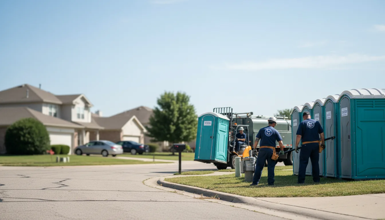Porta Potty Rental in Fairfield Bay, AR near me
